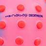WATKO - Ball With Foam Studs. Approximately, Pink