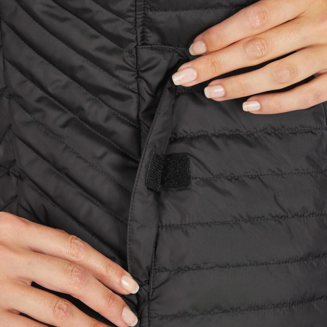 Women Horse Riding Sleeveless Gilet - 100, Black, , large image number 10