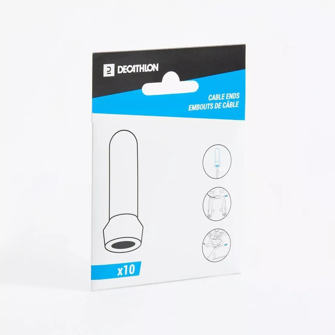 Brake Housing/Derailleur Tips, Grey, No Color, large image number 8