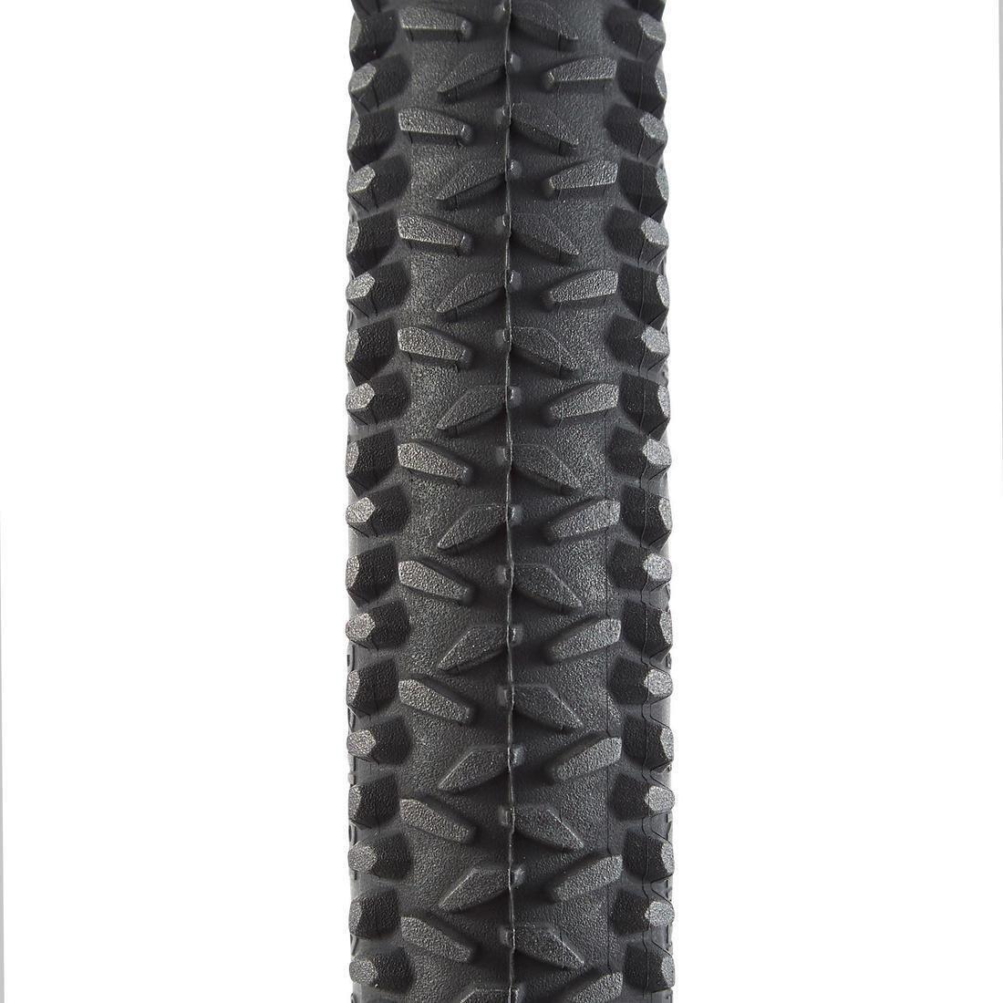 BTWIN - Discover Kids' Bike Tyre, Black