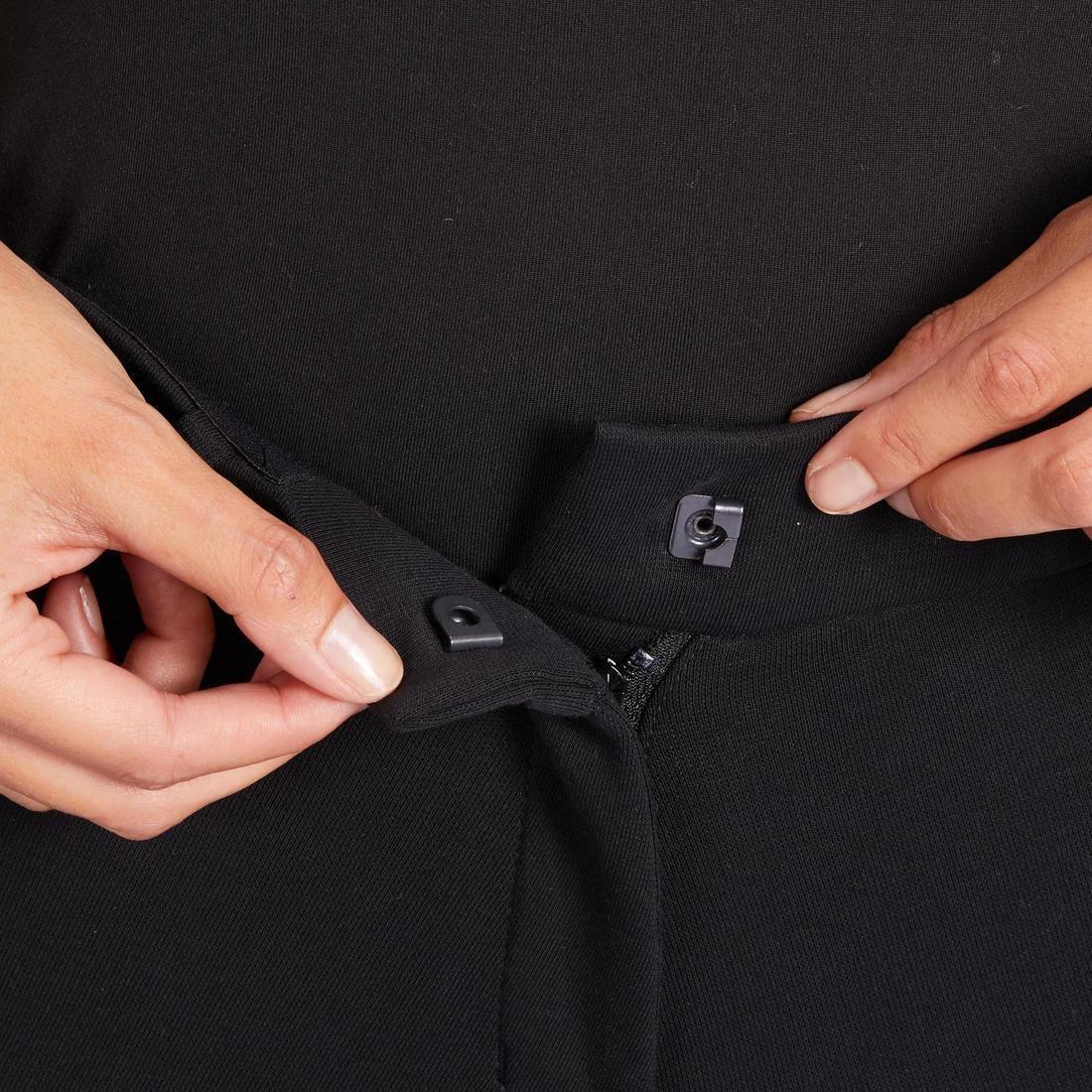 100Womens Horse Riding Jodhpurs, Black, , large image number 8