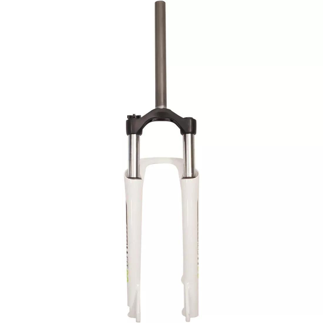 27.5in 1 1/8in 80mm Disc 9mm QR Fork Ufit V2, White, No Color, medium