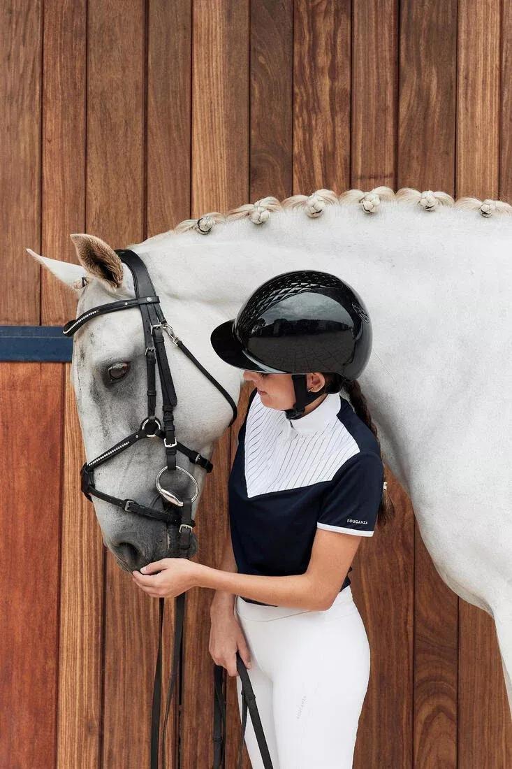 FOUGANZA--BRIDLE 580 XNB FS BL ACK STRASS, , large image number 8