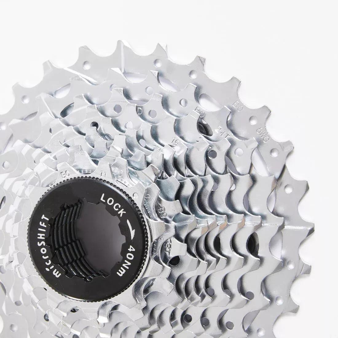 11-Speed Road Bike Cassette, Metallic, No Color, large image number 3