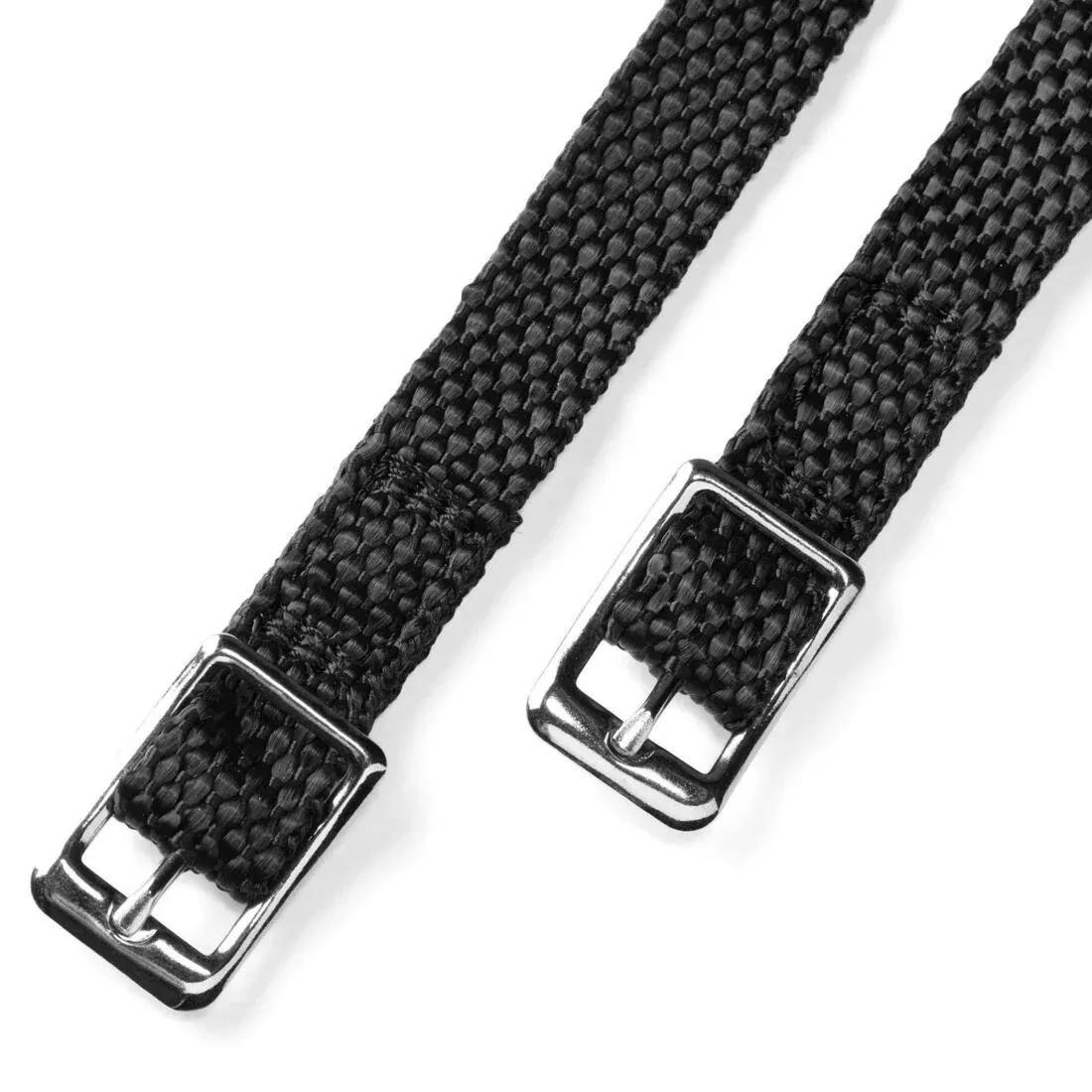 Horse Riding Spur Straps - 100, Black, No Color, large image number 1