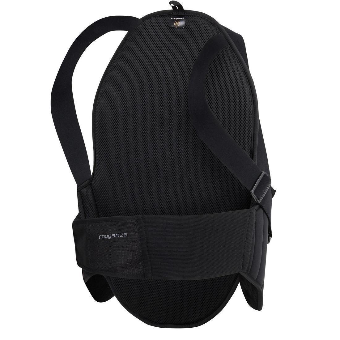 Safety Adult Horse Riding Back Protector, Black, , large image number 1