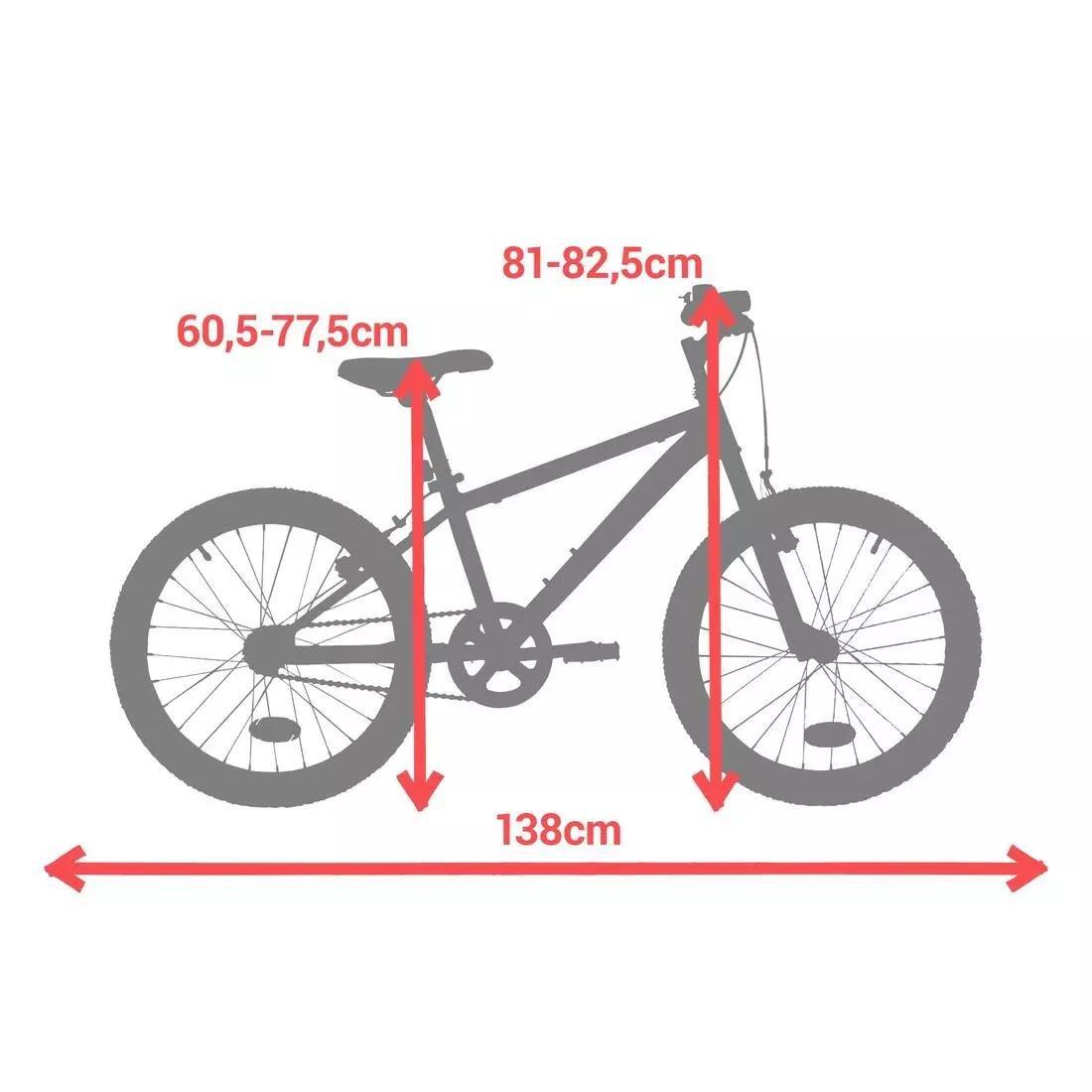 Rockrider St 500 Kids 20-Inch Mountain Bike Ages 6-9, Blue, No Color, large image number 5