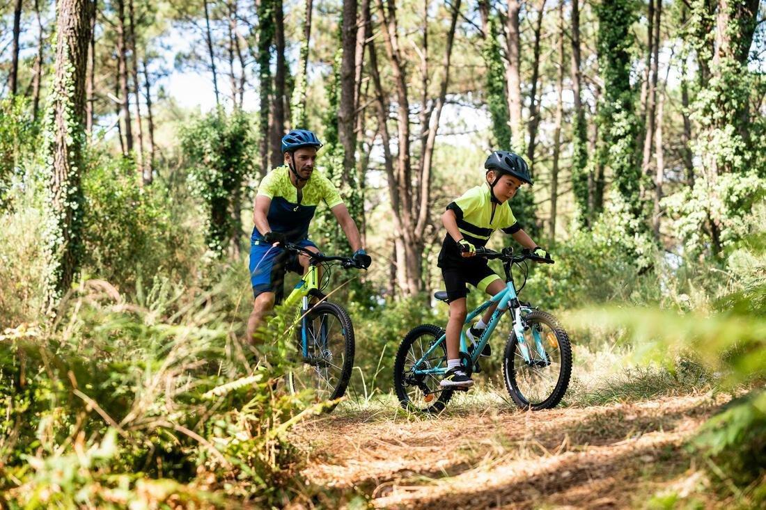 Rockrider St 500 Kids 20-Inch Mountain Bike Ages 6-9, Blue, No Color, large image number 7