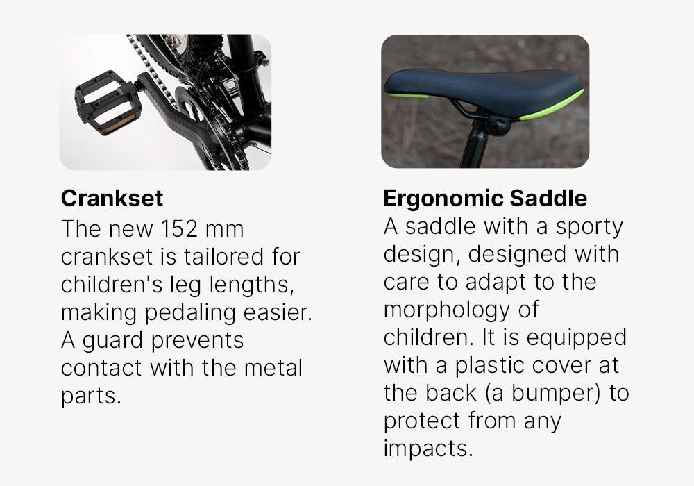 BLACK 24 INCH KIDS MOUNTAIN BIKE ROCKRIDER ST 500 9-12 YEARS OLD - BLACK, No Color, medium