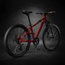 BTWIN - Rockrider ST 900 Kids' Mountain Bike 9-12 24 - Red, Scarlet Red