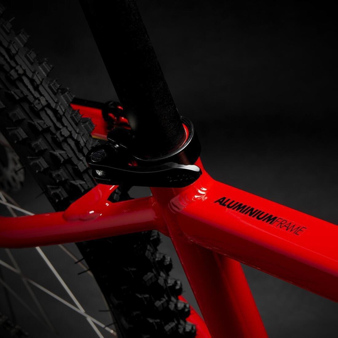 SCARLET RED Kids' 24 9-12 Years Mountain Bike ST 900 - Red, No Color, large image number 14