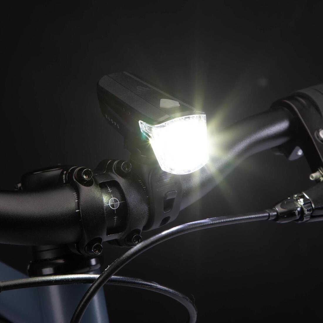 ELOPS - St 110 Front/Rear Battery-Powered Led Bike Light Set