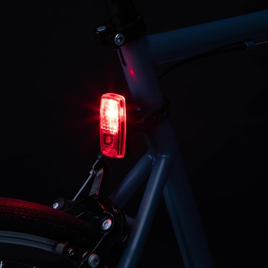 St 110 Front/Rear Battery-Powered Led Bike Light Set, No Color, large image number 8
