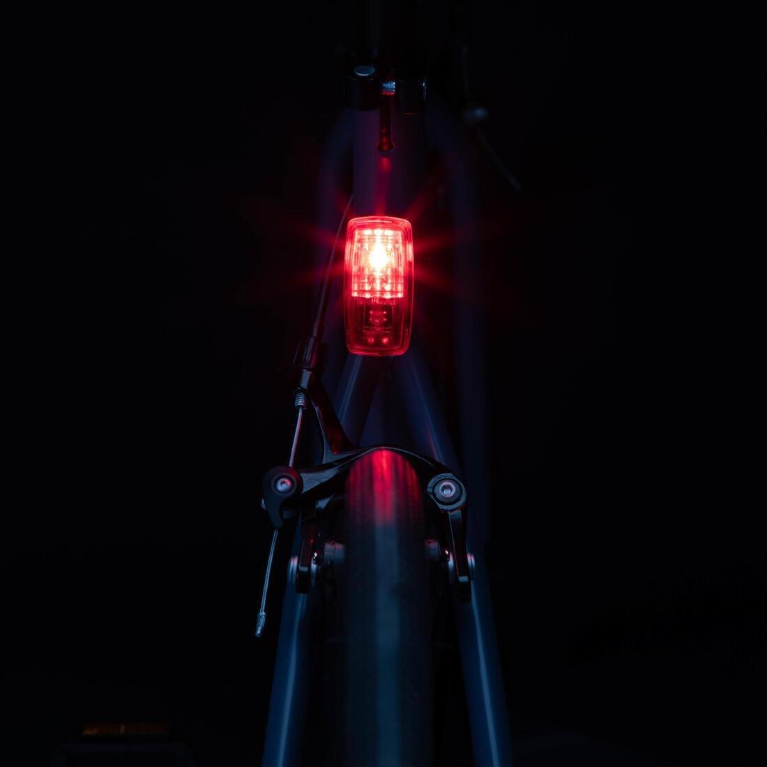 St 110 Front/Rear Battery-Powered Led Bike Light Set, No Color, large image number 9