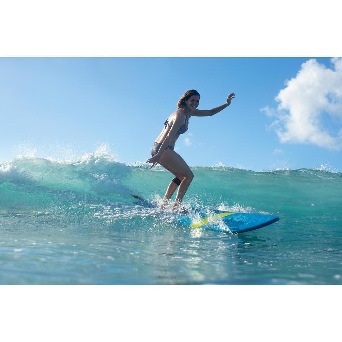 Elena Women'S Push-Up Swimsuit Top With Fixed Padded Cups, Blue, No Color, medium