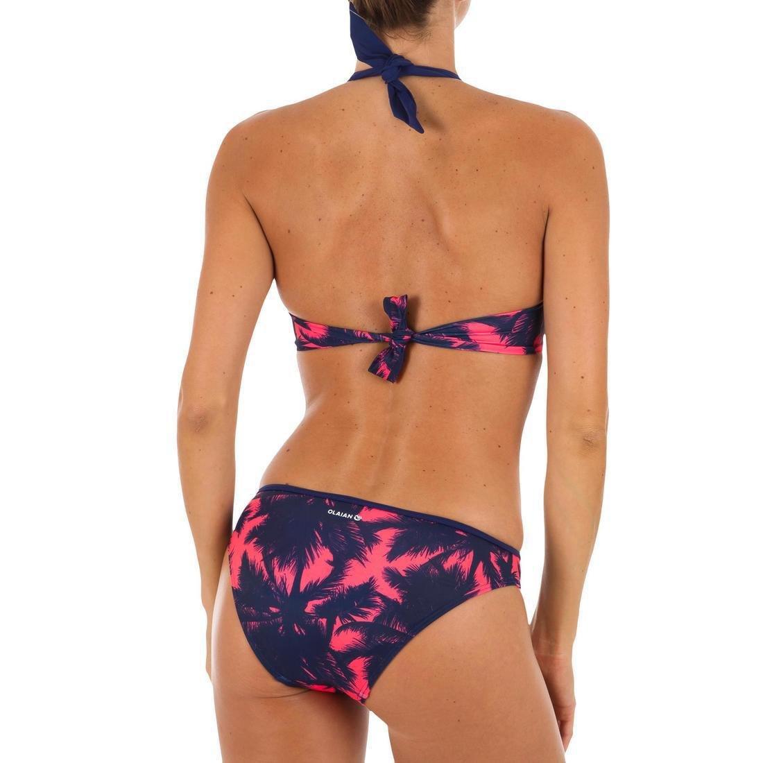 Elena Women'S Push-Up Swimsuit Top With Fixed Padded Cups, Blue, , large image number 8