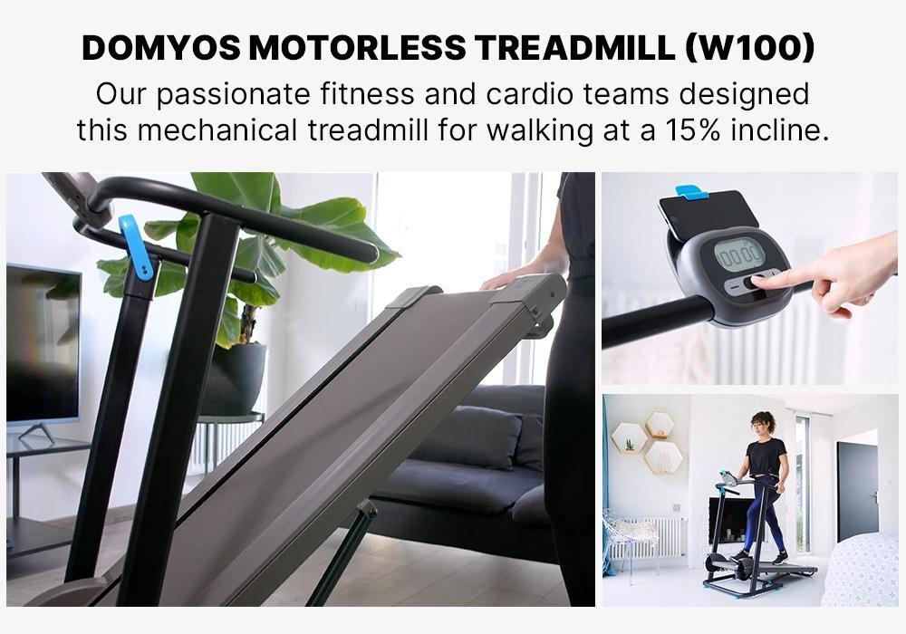 Motorless Treadmill W100 - 38 X 115 Cm, No Color, large image number 8