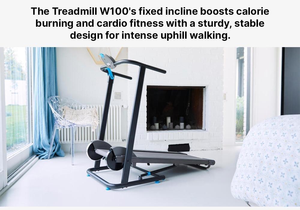 Motorless Treadmill W100 - 38 X 115 Cm, No Color, large image number 9