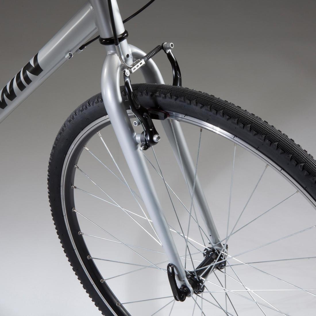 Hybrid Bike Riverside 120, Grey, , large image number 2