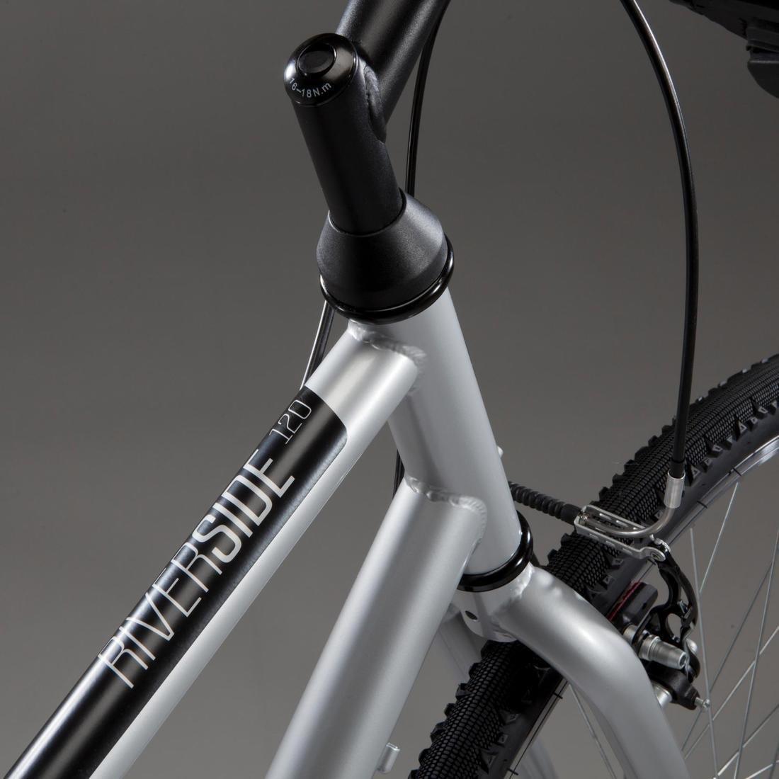 RIVERSIDE - Hybrid Bike Riverside 120, Grey