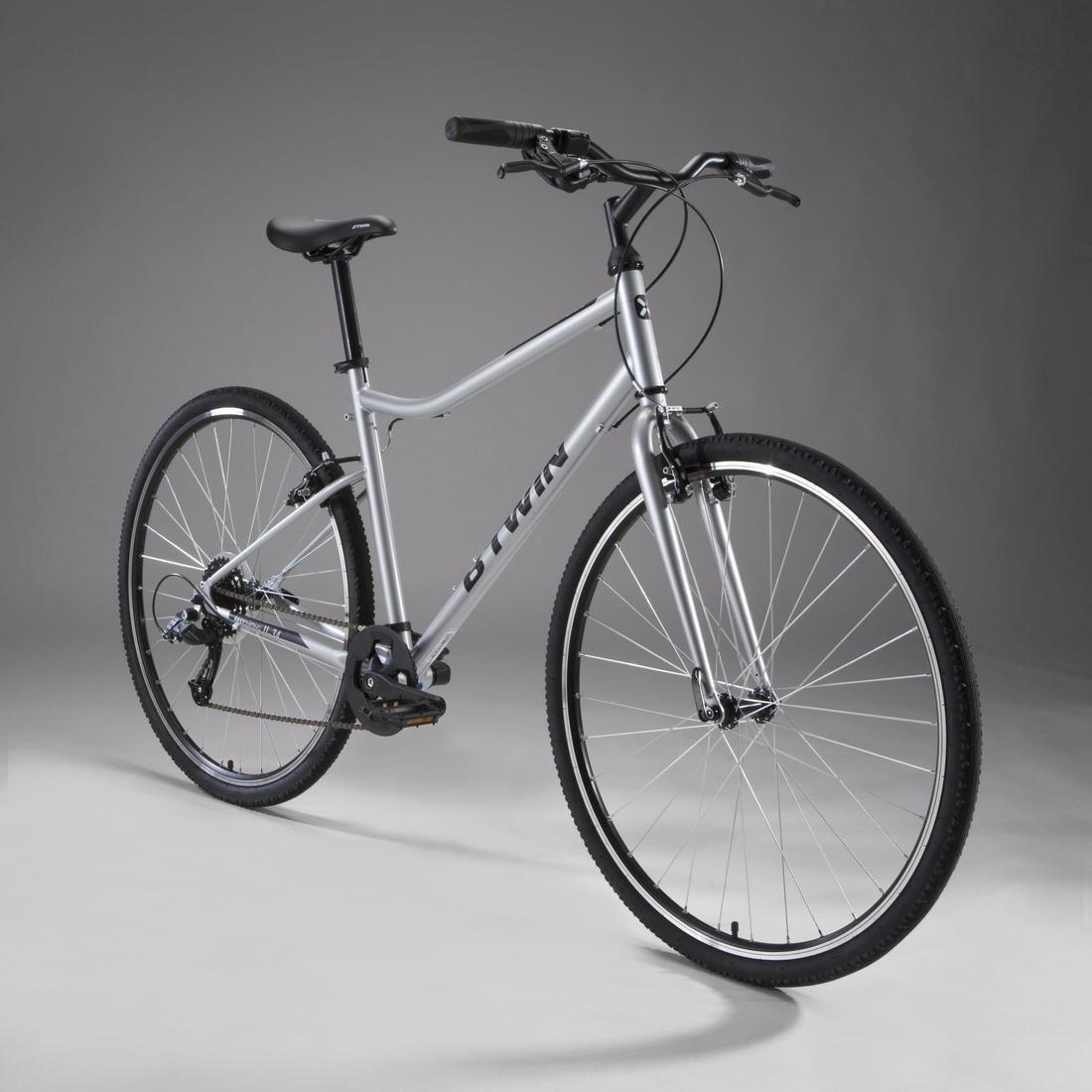 Hybrid Bike Riverside 120, Grey, , large image number 9