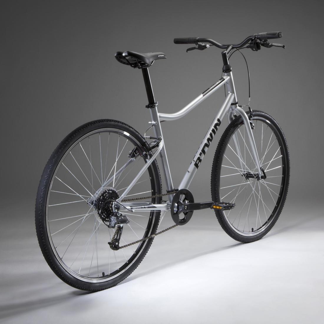 Hybrid Bike Riverside 120, Grey, , large image number 10