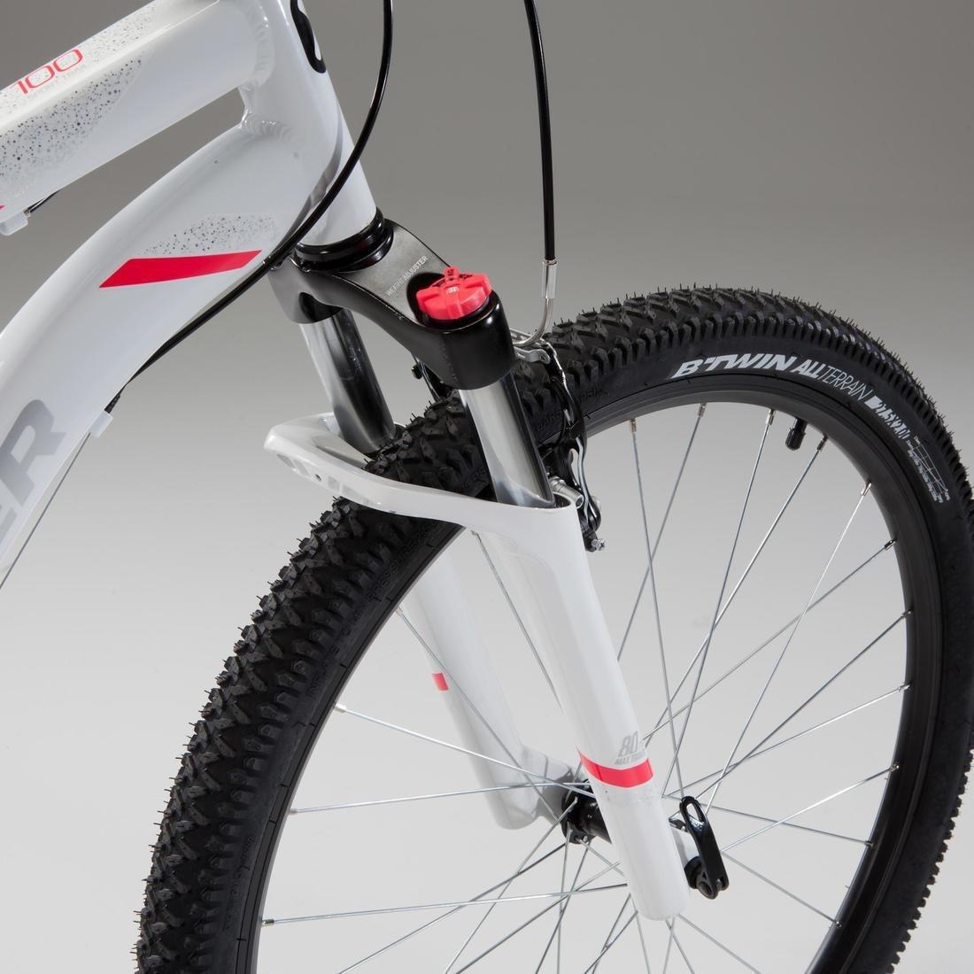 Womens 27.5 Mountain Bike St 100, White, No Color, large image number 10