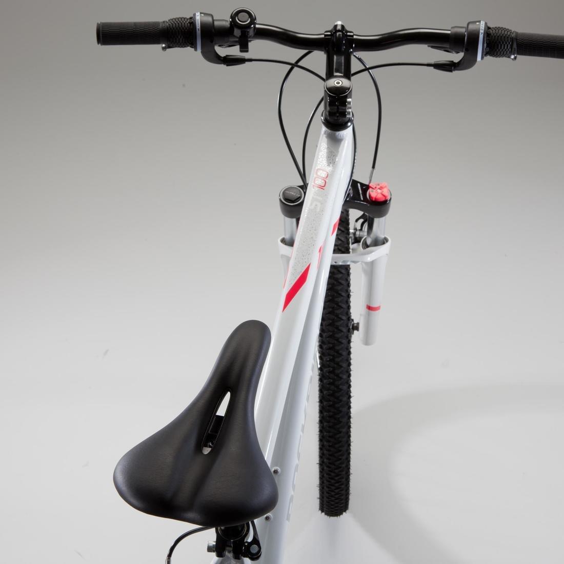 Womens 27.5 Mountain Bike St 100, White, No Color, large image number 11