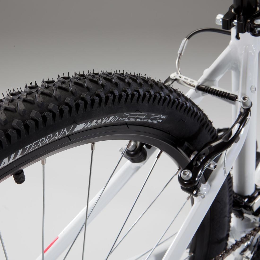 Womens 27.5 Mountain Bike St 100, White, No Color, large image number 12