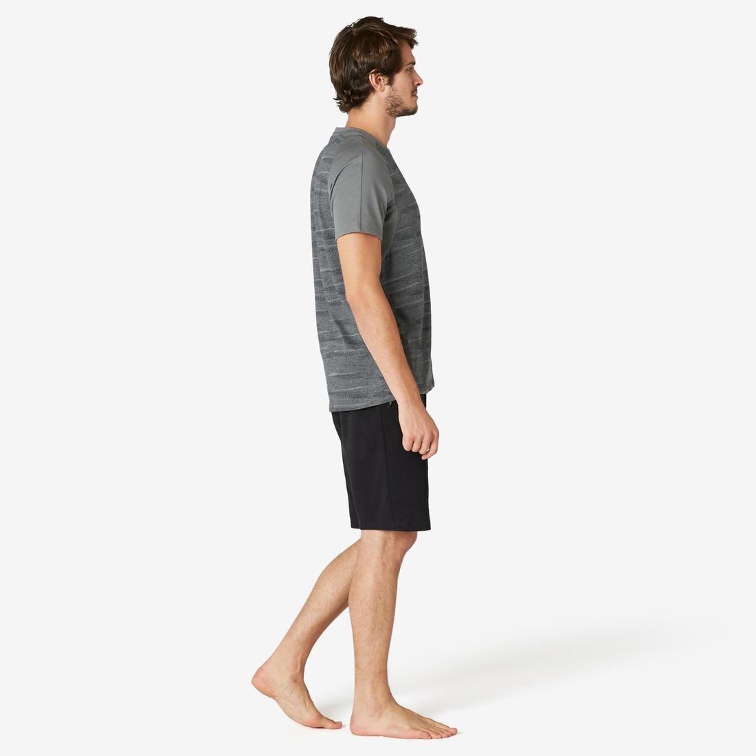 Men'S Fitness Shorts 500, Black, , large image number 3