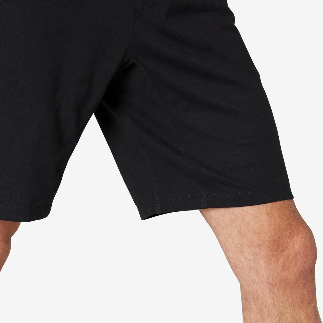 Men'S Fitness Shorts 500, Black, , large image number 5