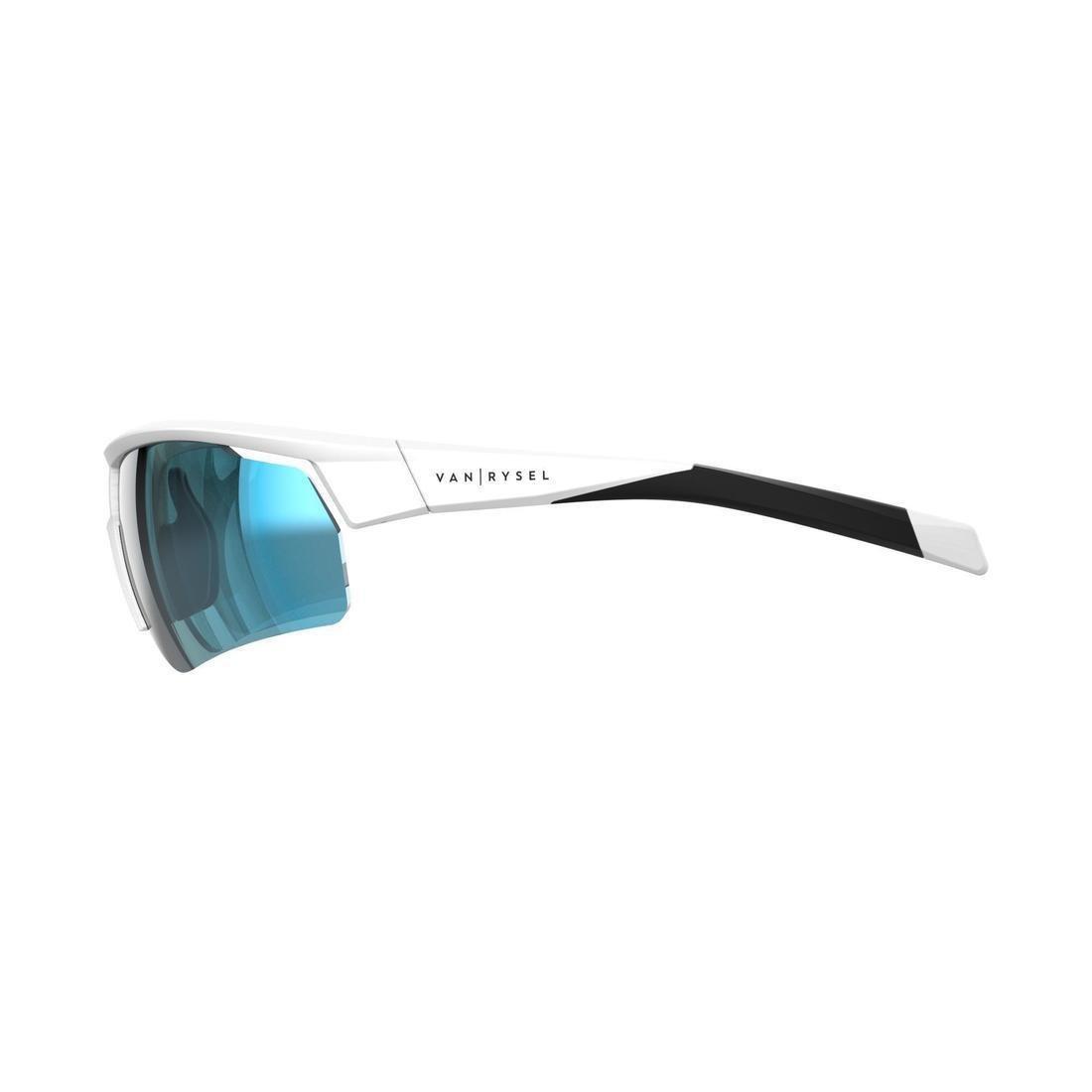 Road R 500 Cycling Sunglasses Cat 3, Black, No Color, large image number 2