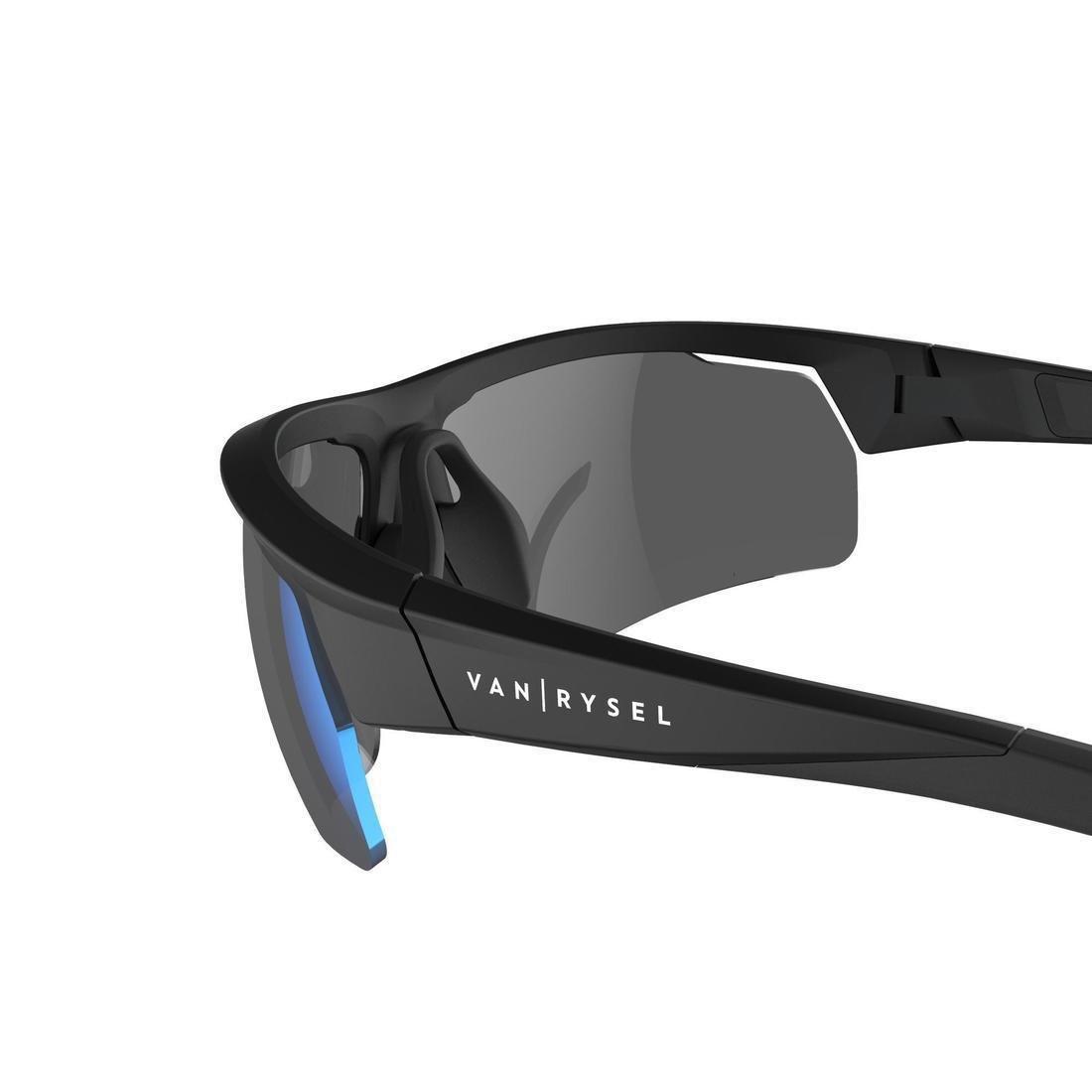 Road R 500 Cycling Sunglasses Cat 3, Black, No Color, large image number 8
