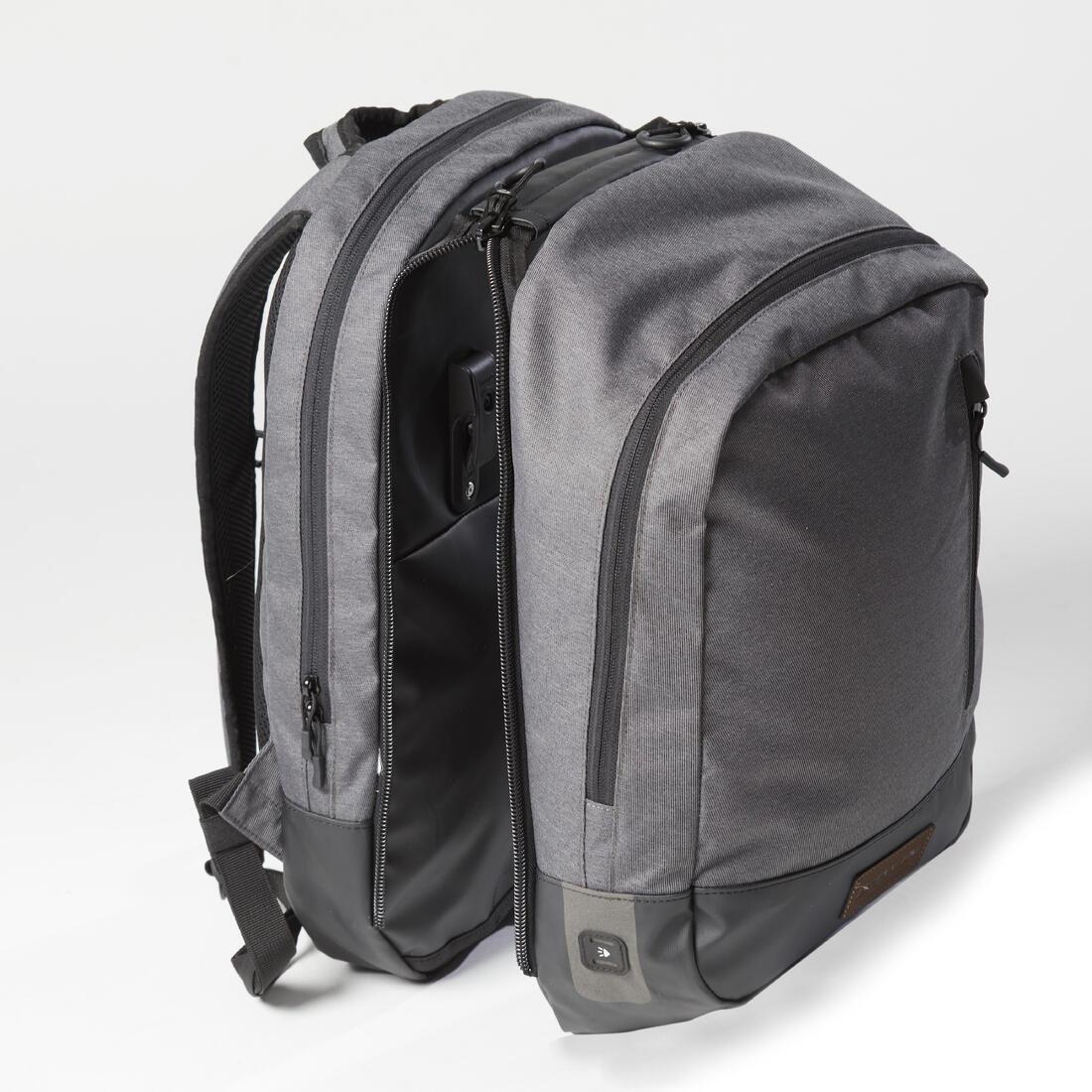 Convertible Bike Backpack Pannier, Grey, 5401_000, large image number 1