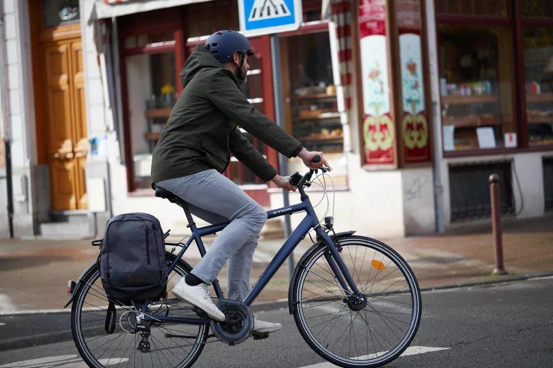 Convertible Bike Backpack Pannier, Grey, 5401_000, medium