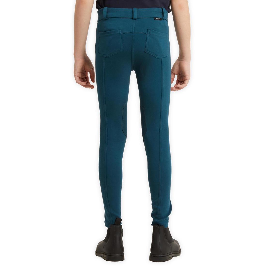 Unisex Kids Equestrian Jodhpur140, Blue, , large image number 3
