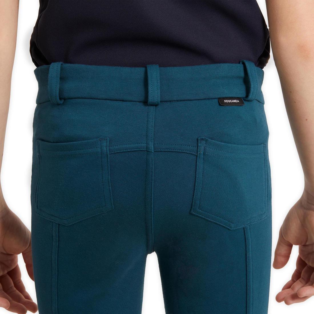 Unisex Kids Equestrian Jodhpur140, Blue, , large image number 4