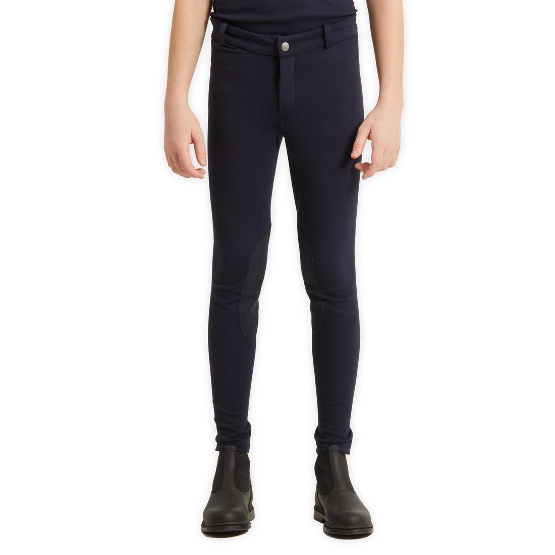 Unisex Kids Equestrian Jodhpur140, Blue, , large image number 13