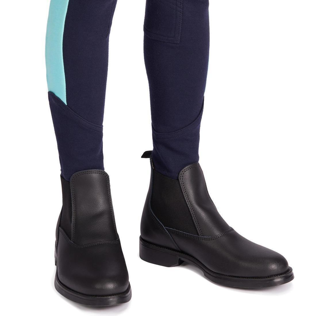 120Kids Horse Riding Jodhpurs, Asphalt Blue, , large image number 7