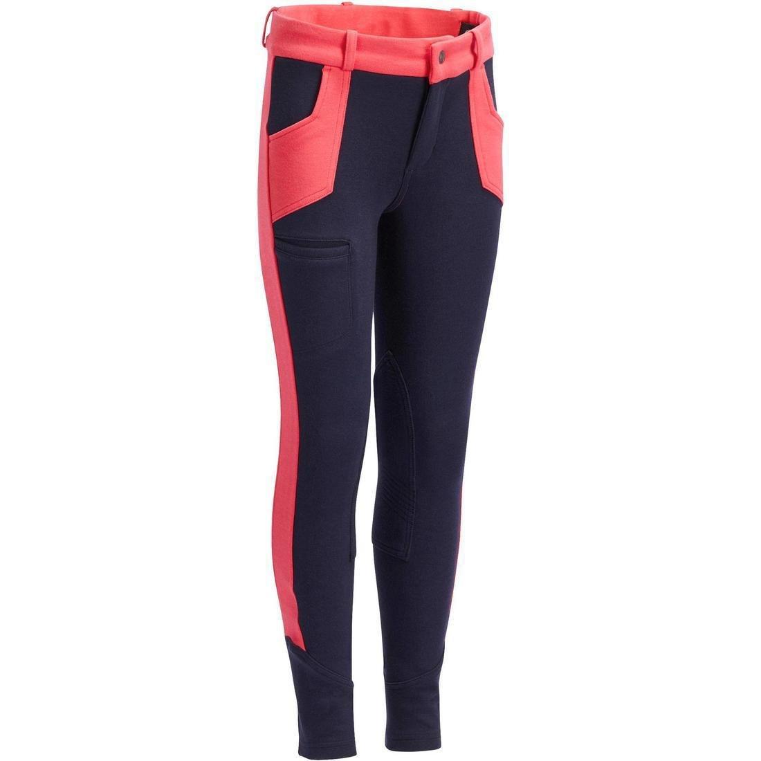 120Kids Horse Riding Jodhpurs, Asphalt Blue, , large image number 13