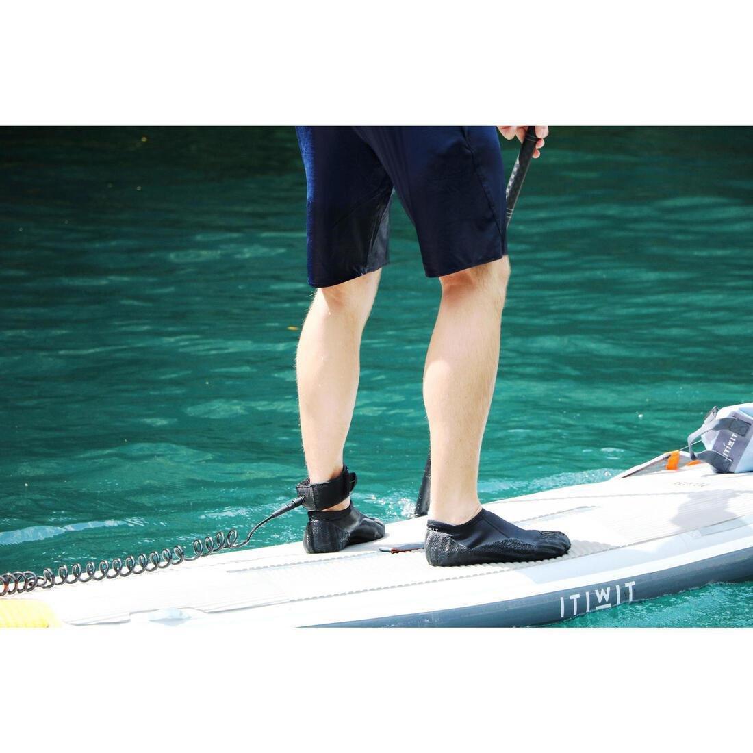 Unisex Kayak Or Stand Up Paddle Neoprene Shoes, Black, , large image number 1