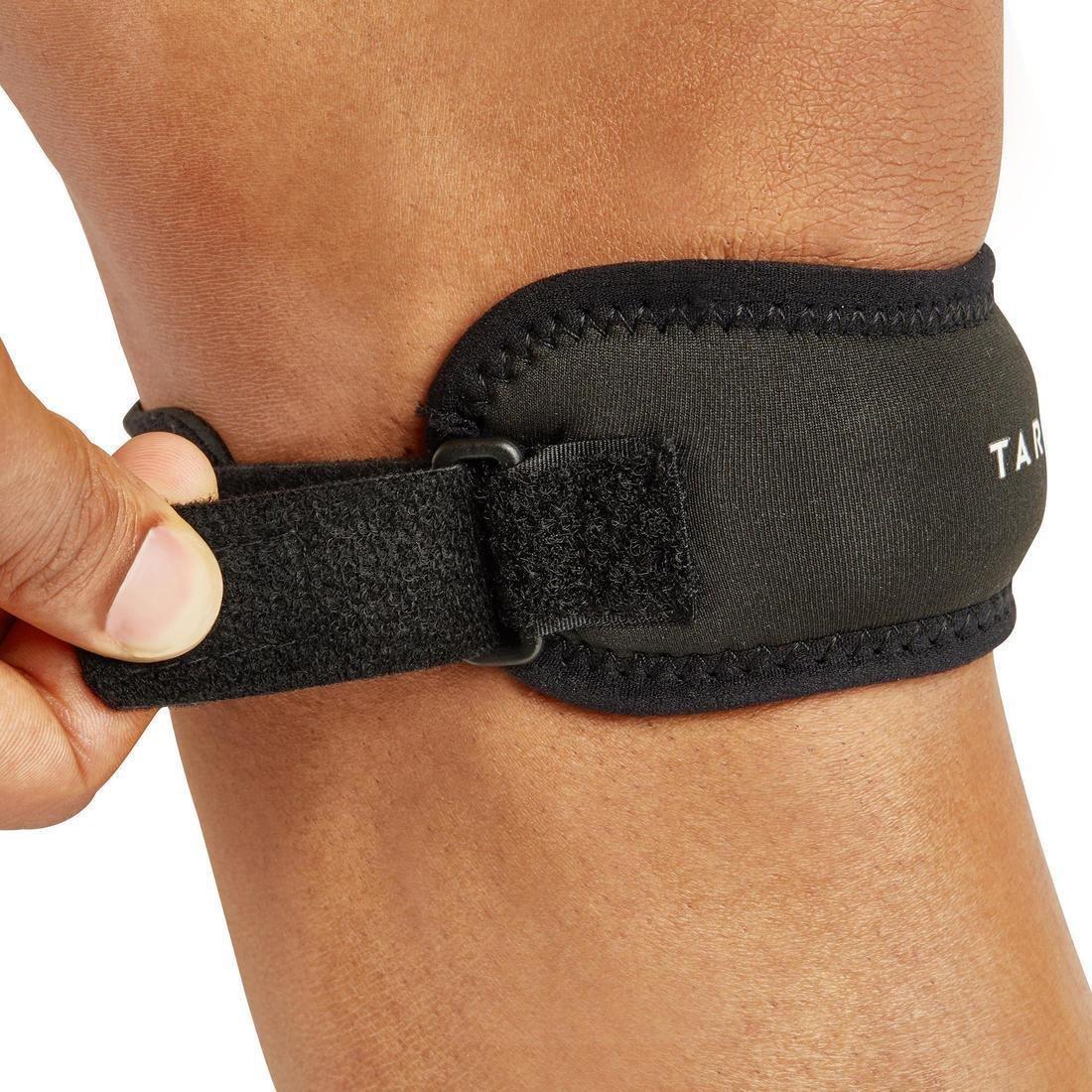 Left/Right Supportive Knee Strap, Black, No Color, large image number 1