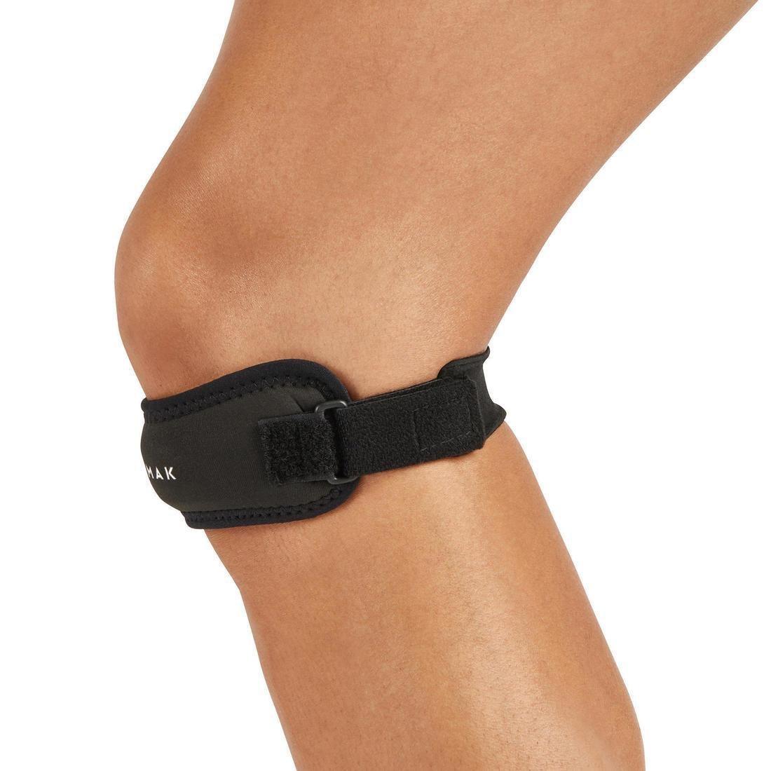 Left/Right Supportive Knee Strap, Black, No Color, large image number 2