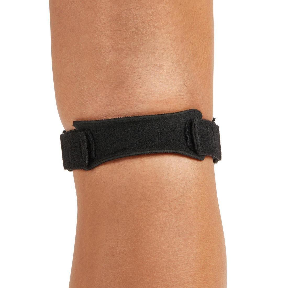 Left/Right Supportive Knee Strap, Black, No Color, large image number 4