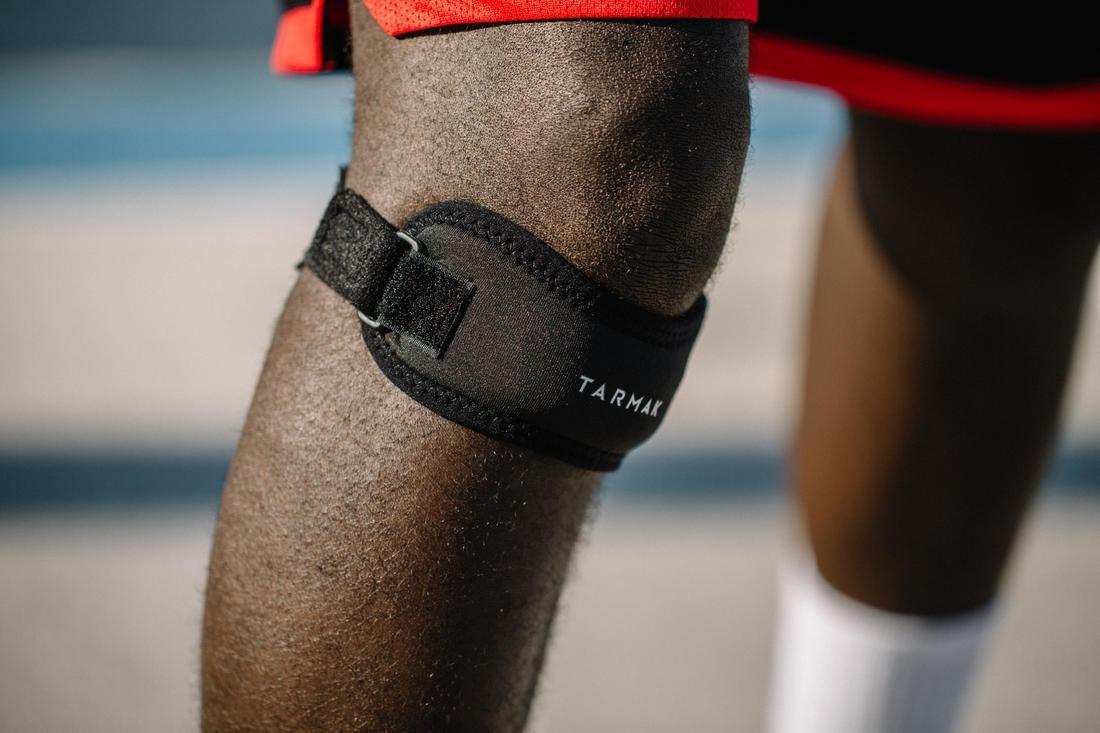 Left/Right Supportive Knee Strap, Black, No Color, large image number 5