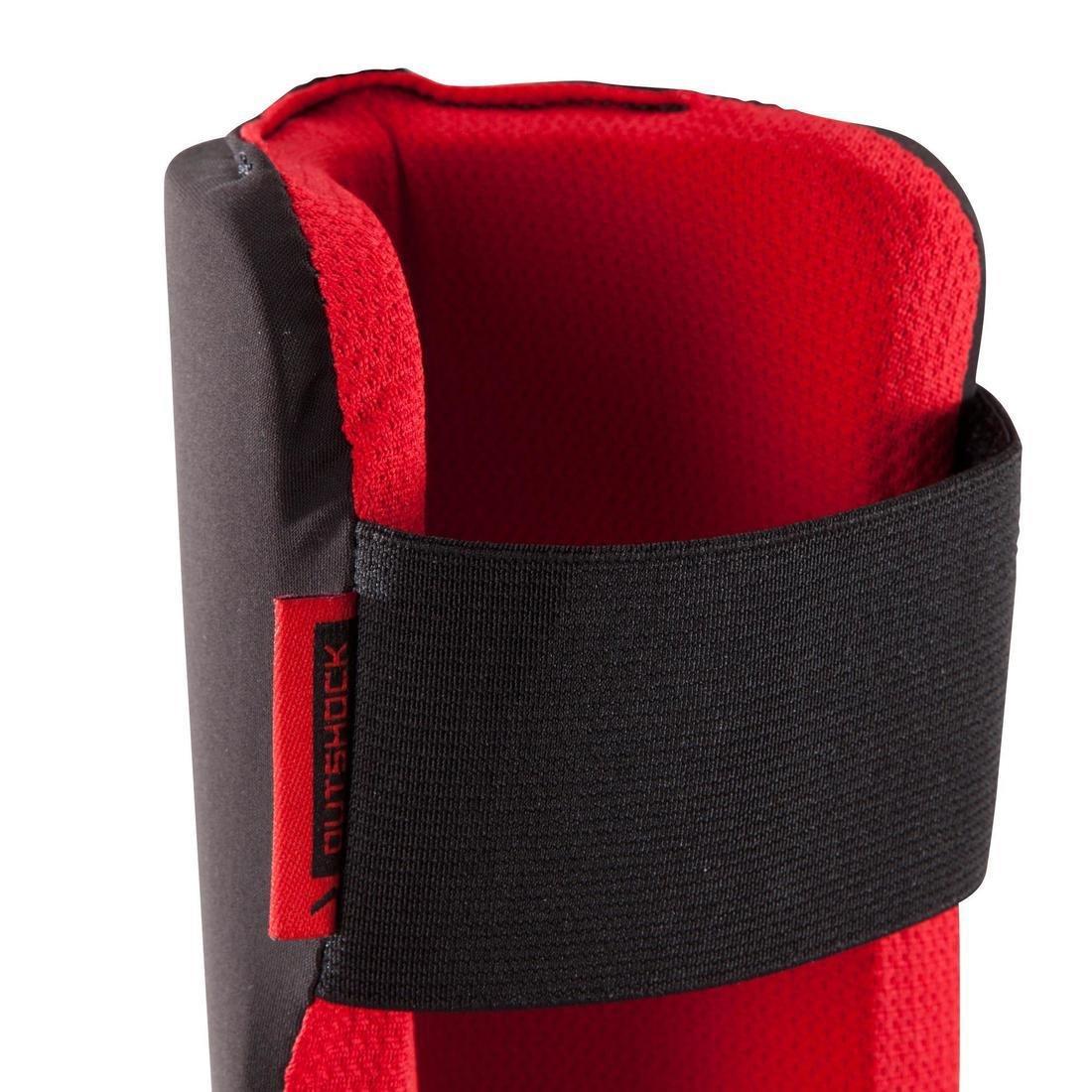 100 Beginner Savate Boxing, Martial Arts and Full Contact Karate Shin Guard, Black, No Color, large image number 3