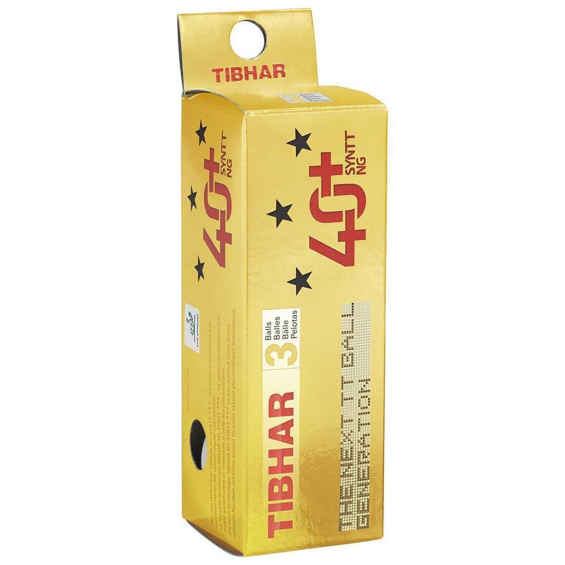 Table Tennis Balls Tri-Pack Syntt Ng *4, White, No Color, large image number 7