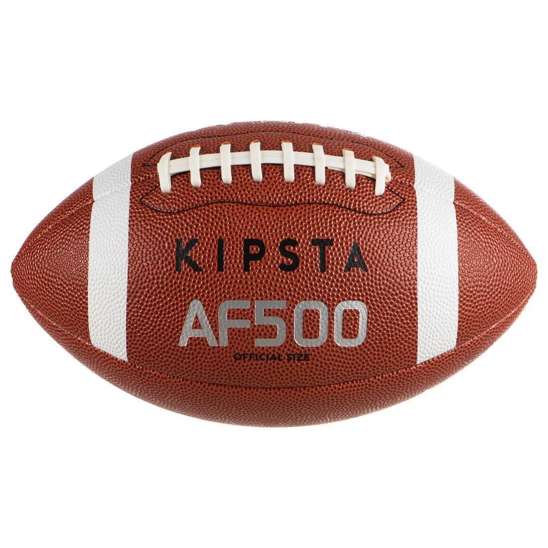 Official Af500 Official Size American Football, Brown, No Color, large image number 0