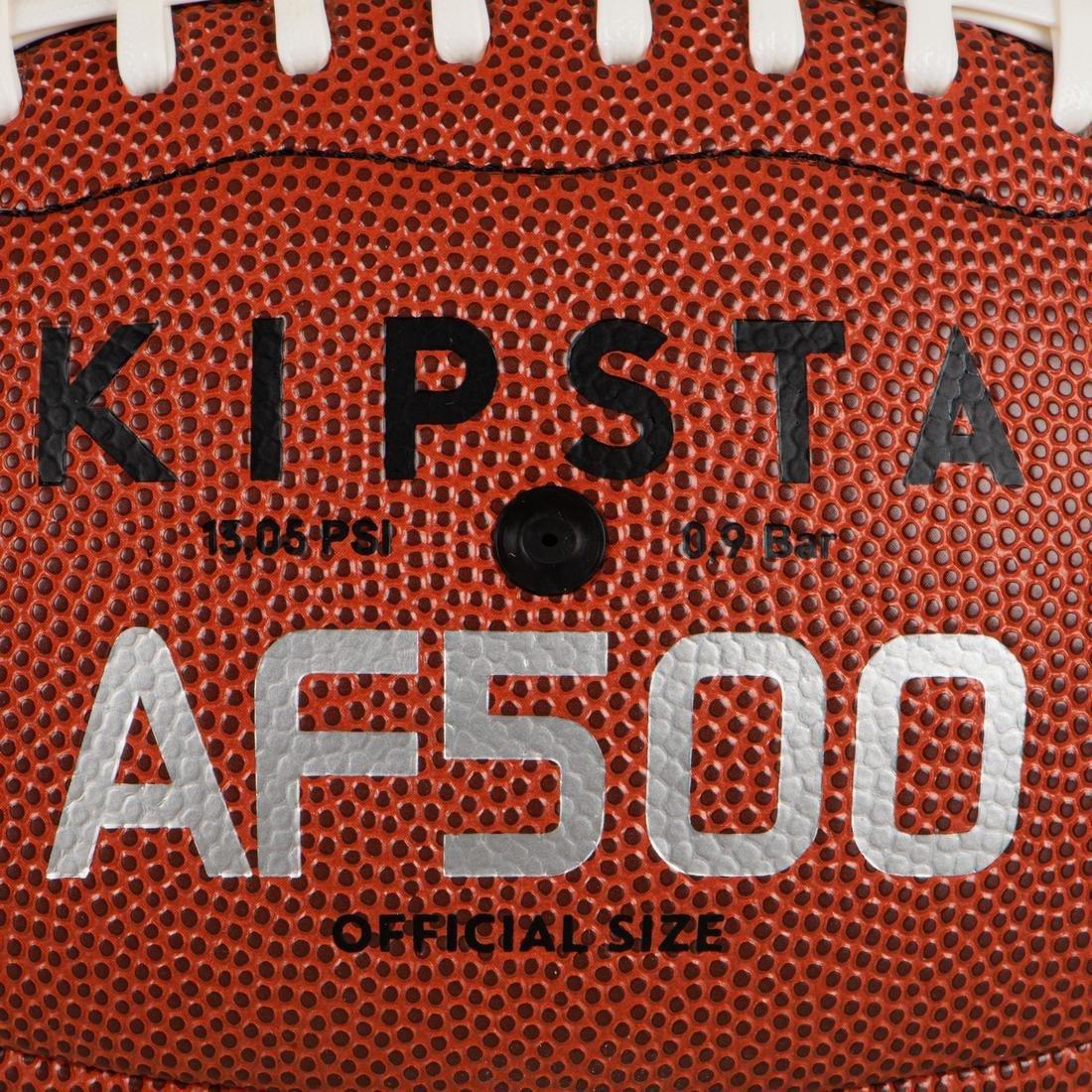 Official Af500 Official Size American Football, Brown, No Color, large image number 6