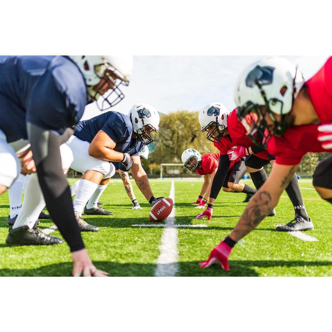 Official  AF500 Official Size American Football, Brown, No Color, large image number 8